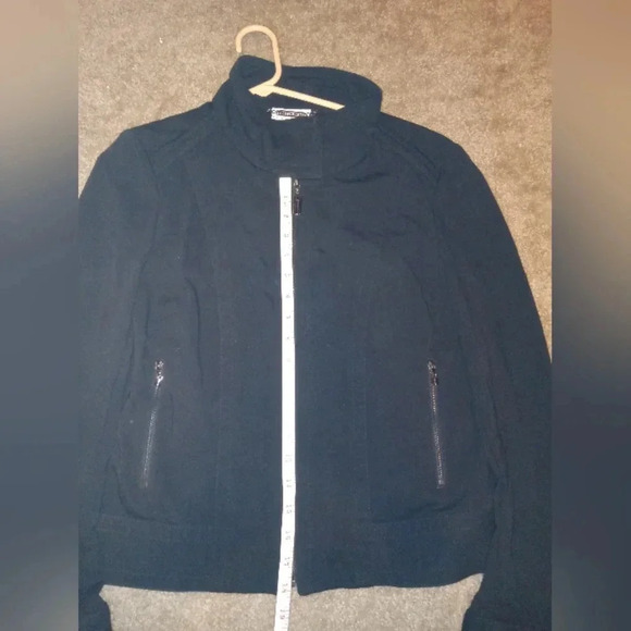 St. John Sport Black Full Zip Up Long Sleeve Jacket Blazer Size Small - Picture 9 of 15